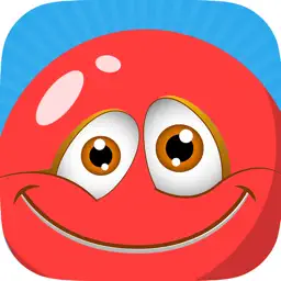 Spinning Circle Red Bouncing Balls Jump app icon