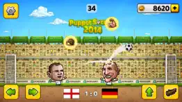 puppet soccer 2014 - football championship in big head marionette world iphone screenshot 3