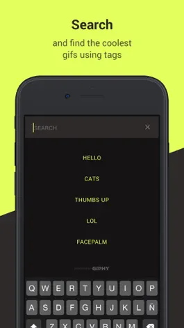 Game screenshot Gifster - Discover and share animated gifs apk