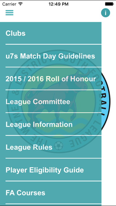 Screenshot #2 pour Witney & District Youth FL