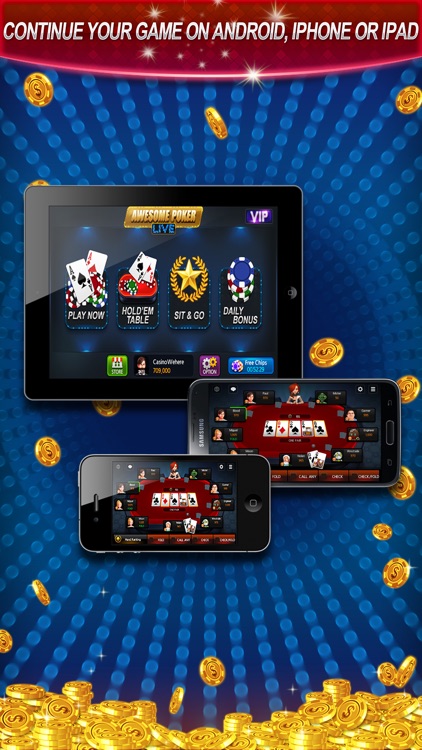 Awesome Poker - Texas Holdem screenshot-4