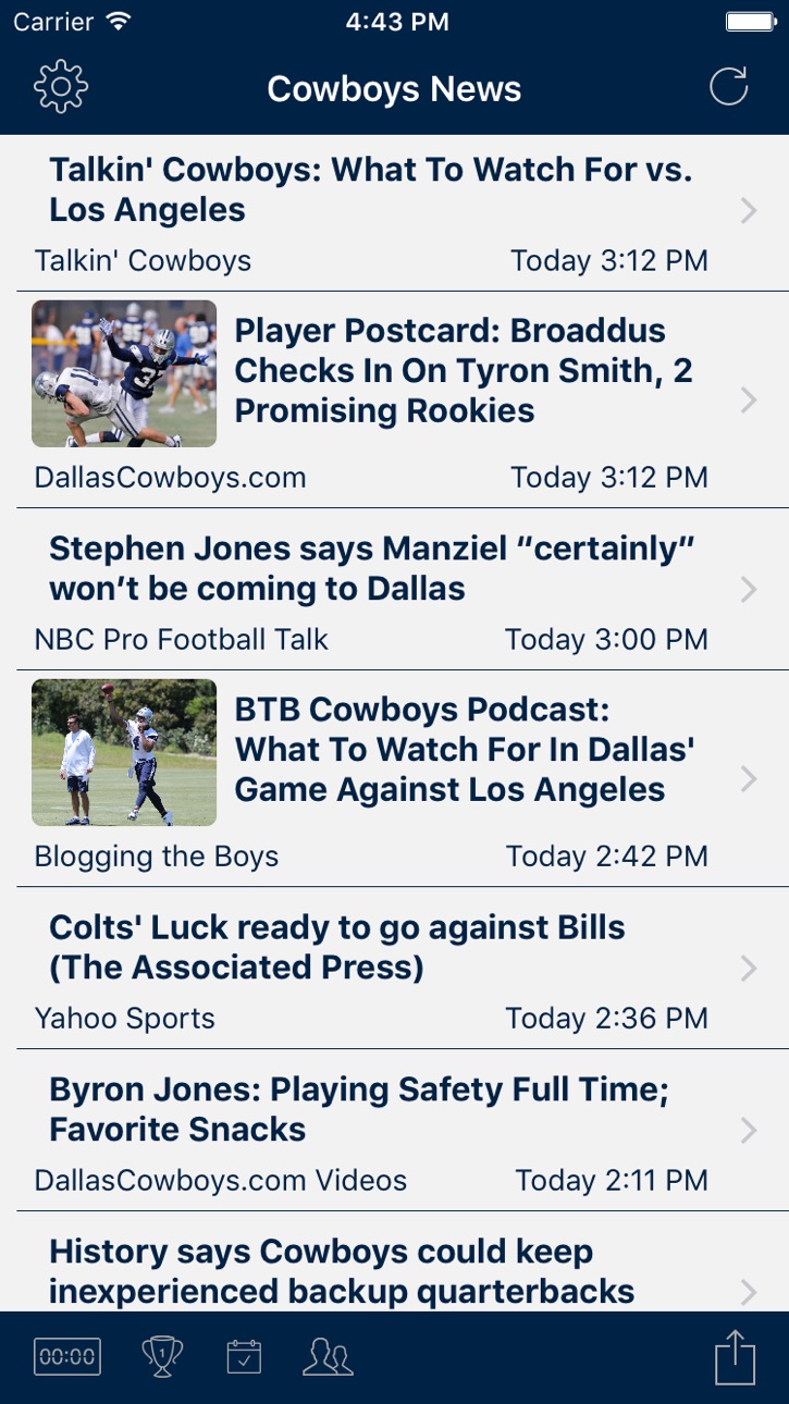 iPhone screenshot
