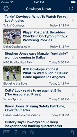 Game screenshot Football News - Dallas Cowboys mod apk