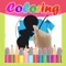 Paint Coloring Kids Game for Casper the Friendly