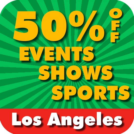 50% Off Los Angeles & Hollywood California Events, Shows & Sports Guide by Wonderiffic ® iOS App