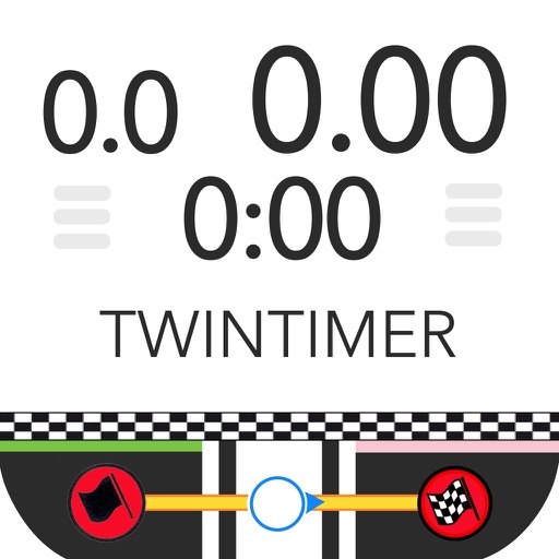 TWINTIMER - odometer and timers for Oldtimerrallyes icon