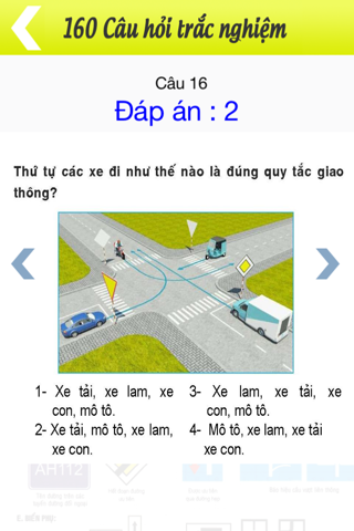 160 câu - ôn thi GPLX xe máy screenshot 2