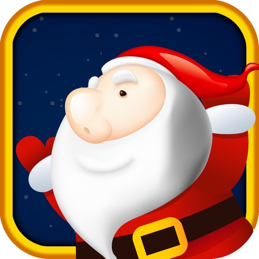 Jumping Santa Claus is like a spring ninja on christmas iOS App