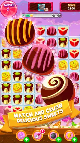 Game screenshot Yummy Cookie Blast - Adventure World Quest Puzzle mod apk