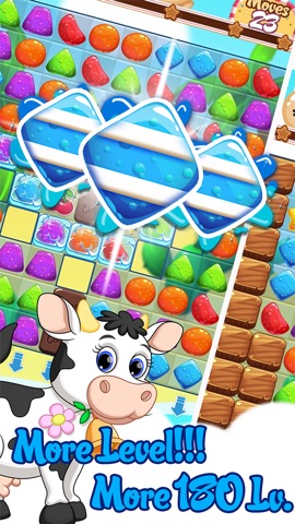 Jelly Garden puzzle : Match 3  Free Gameのおすすめ画像2