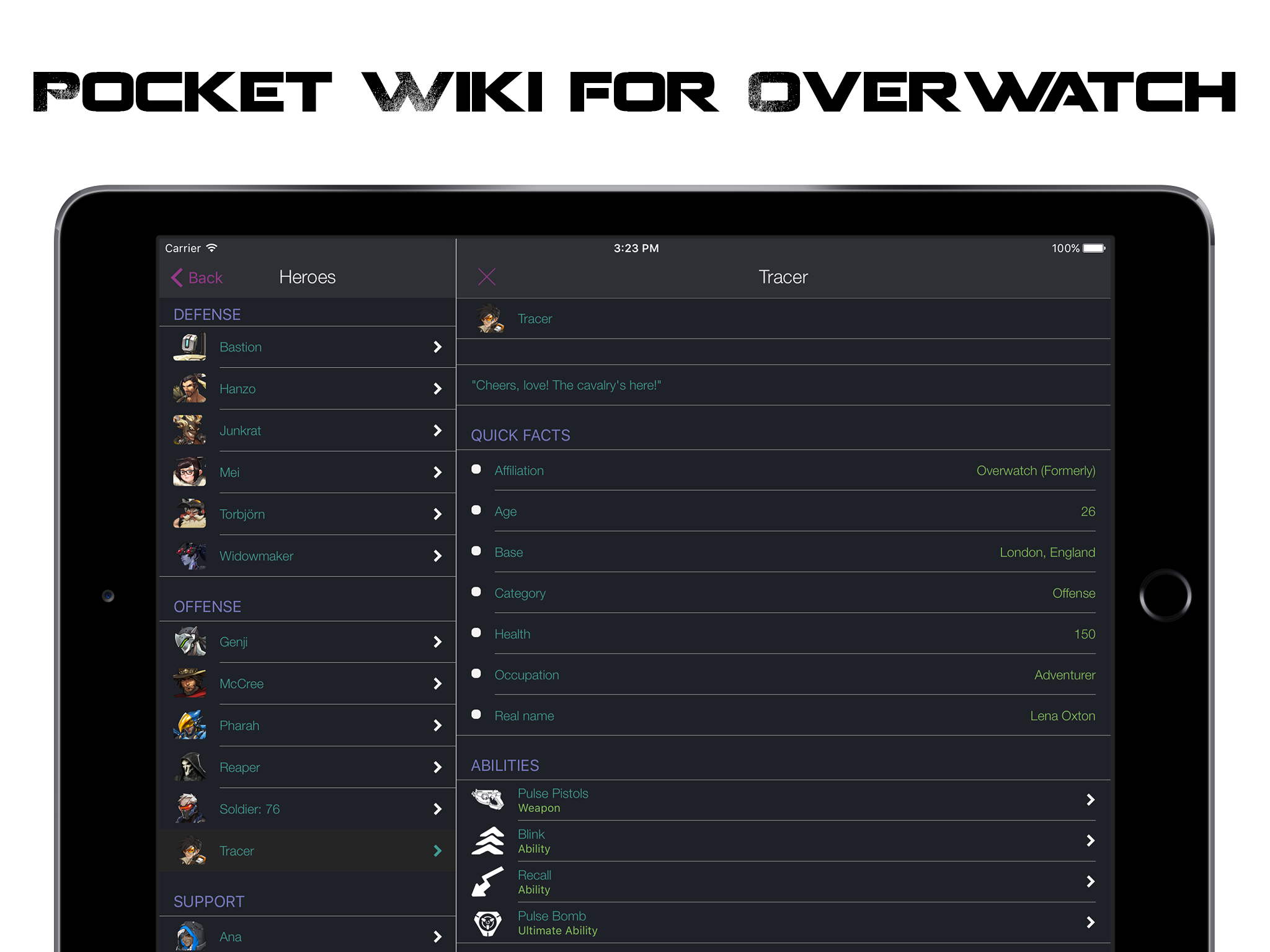Pocket Wiki for Overwatch