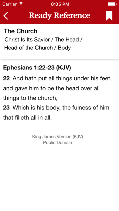 Ready Reference iPhone screenshot 4 - Reference app