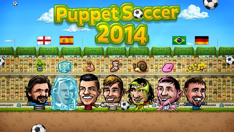 Puppet Soccer 2014 - Campeonato de fútbol del mundo de marionetas screenshot 4