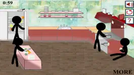 Game screenshot Stickman Crime in Kitchen － The Best New High IQ Test Game apk