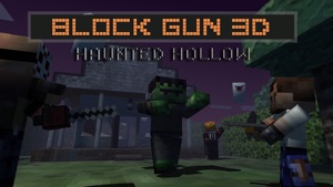 Block Gun 3D: Haunted Hollow screenshot #3 for iPhone