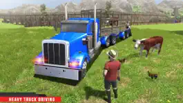 Game screenshot Farm & Zoo Angry Animals Transporter Truck Driving apk