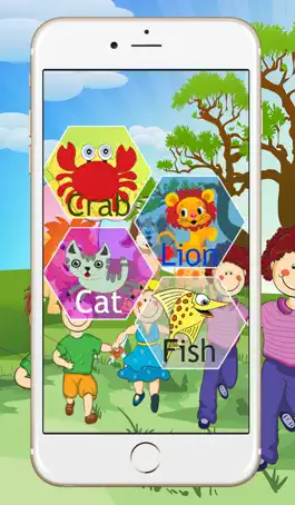 Game screenshot 2nd Grade Baby Book Animal Flashcards For Kids or Kindergarden to Learn First Words With Sounds mod apk