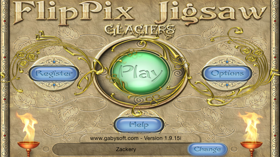 #1. FlipPix Jigsaw - Glaciers (iOS) 由: GabySoft