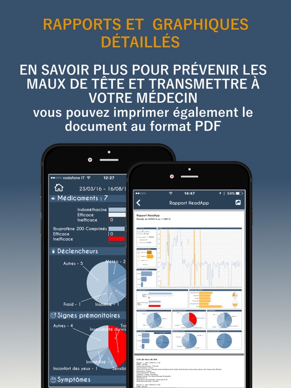 Screenshot #6 pour HeadApp  journal maux de tête