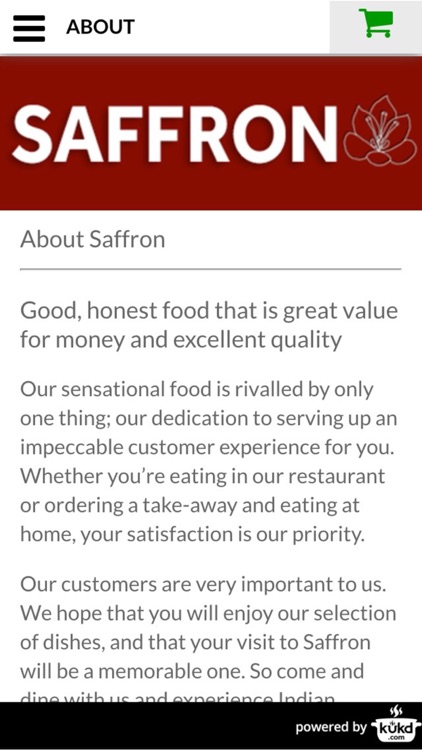 Saffron Indian Takeaway screenshot-3