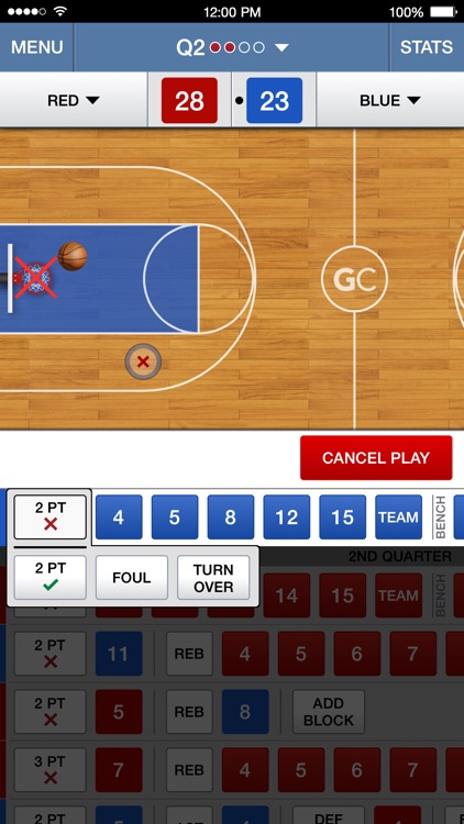 GameChanger Basketball Scorekeeper screenshot-0