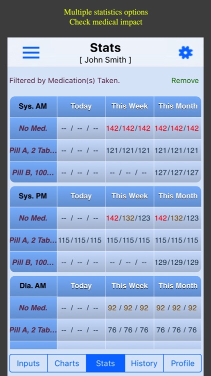 Blood Pressure Monitor - Family Lite screenshot-3