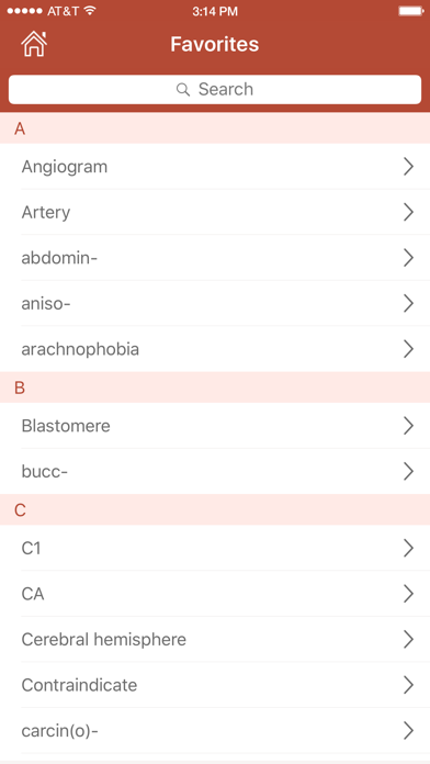 Screenshot #3 pour My Medical Dictionary