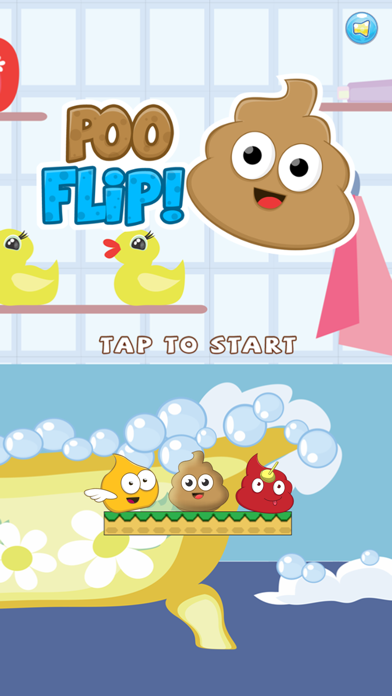 Farting Poo Flip Up! - Jump, Fart & Flying Gooのおすすめ画像1