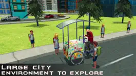 Game screenshot City Ice Cream Delivery – Ride bicycle simulator to sell yummy frozen food mod apk