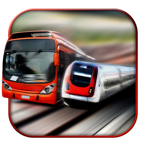 Euro Train vs Metro Bus - Bus Drive 3D Icon