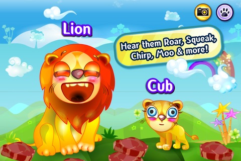Baby Animals Learning Games! Your New Cute Pets  Will Teach You To Count, Animal Names & Sounds screenshot 2