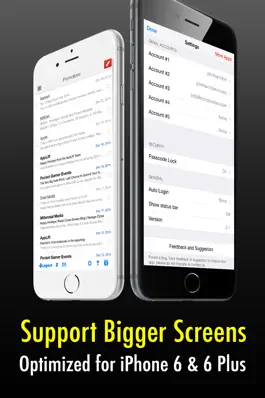 Game screenshot Safe Mail for Gmail Free : secure and easy email mobile app with Touch ID to access multiple Gmail and Google Apps inbox accounts hack