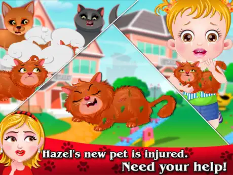 Baby Hazel Fluffy Cat