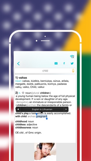 Offline Lithuanian to English Language Dictionary, Translato(圖4)-速報App