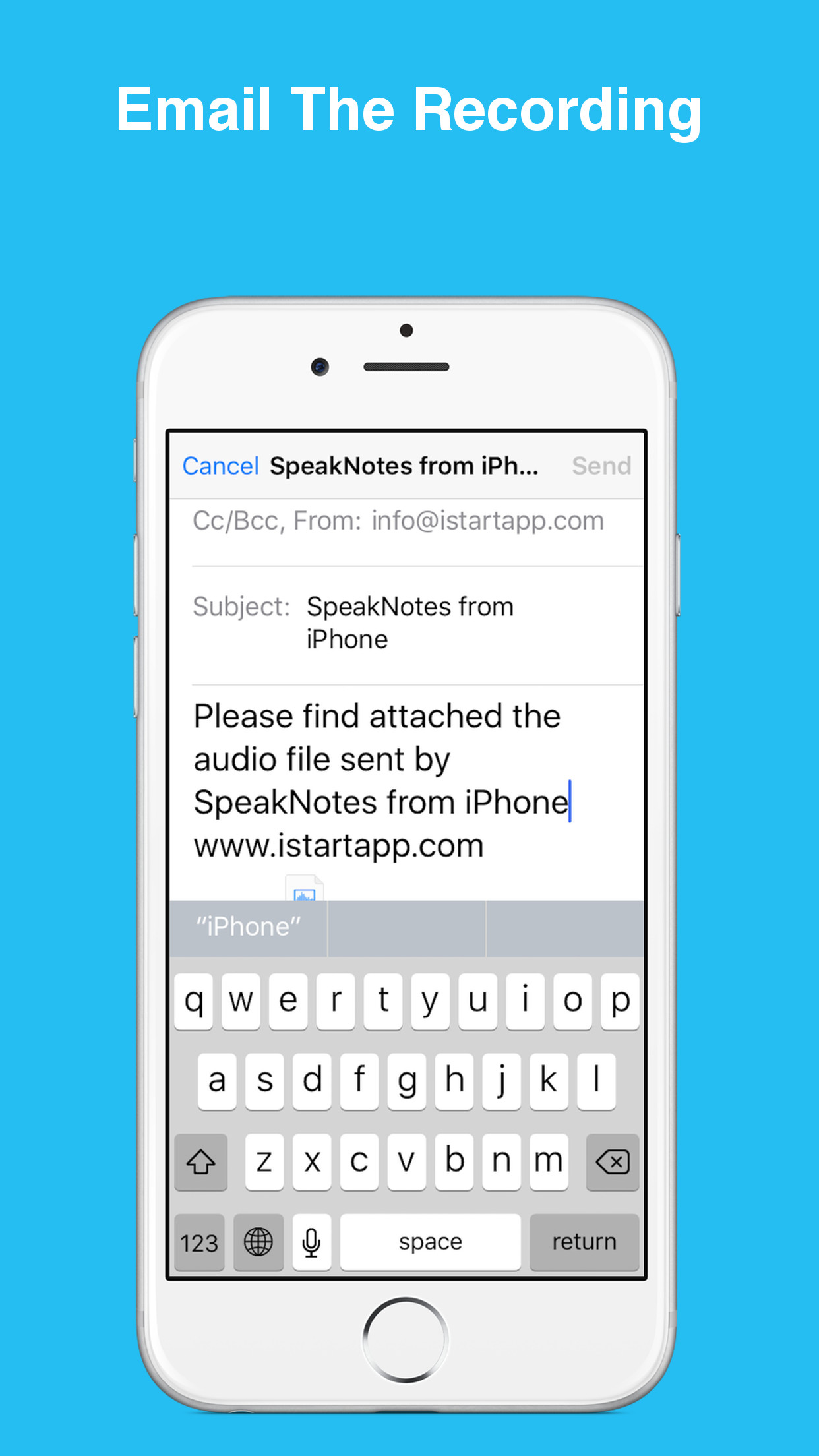 SpeakNotes - Audio Recorder.