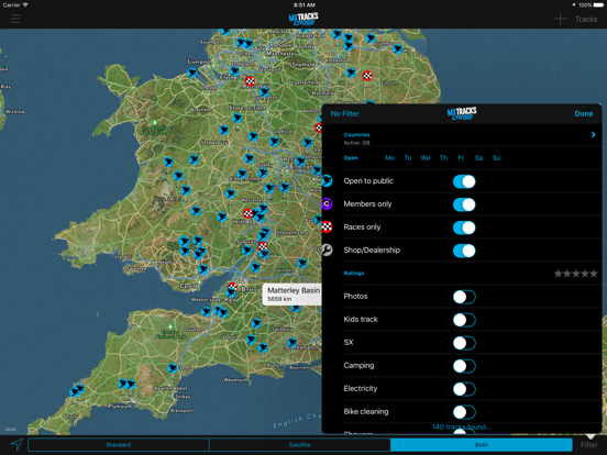mx tracks iPad screenshot 2 - Sports app