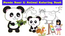 Game screenshot Panda Bear and Animal Coloring Book mod apk