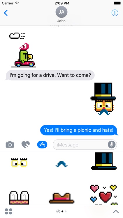 Pixelgrams Stickers