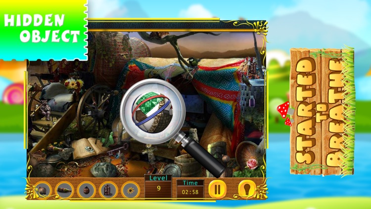 Fantasy Hidden Object Games for Kids : Started To Breathe