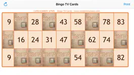 Game screenshot Bingo TV Cards apk