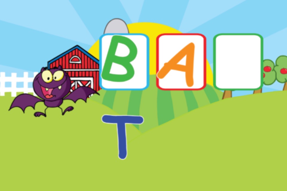 Three letters animal word game for kid screenshot 4