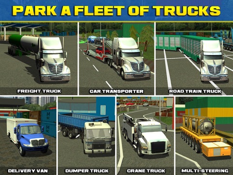Screenshot #5 pour Trucker Parking Simulator Gratuit Jeux de Voiture de Course