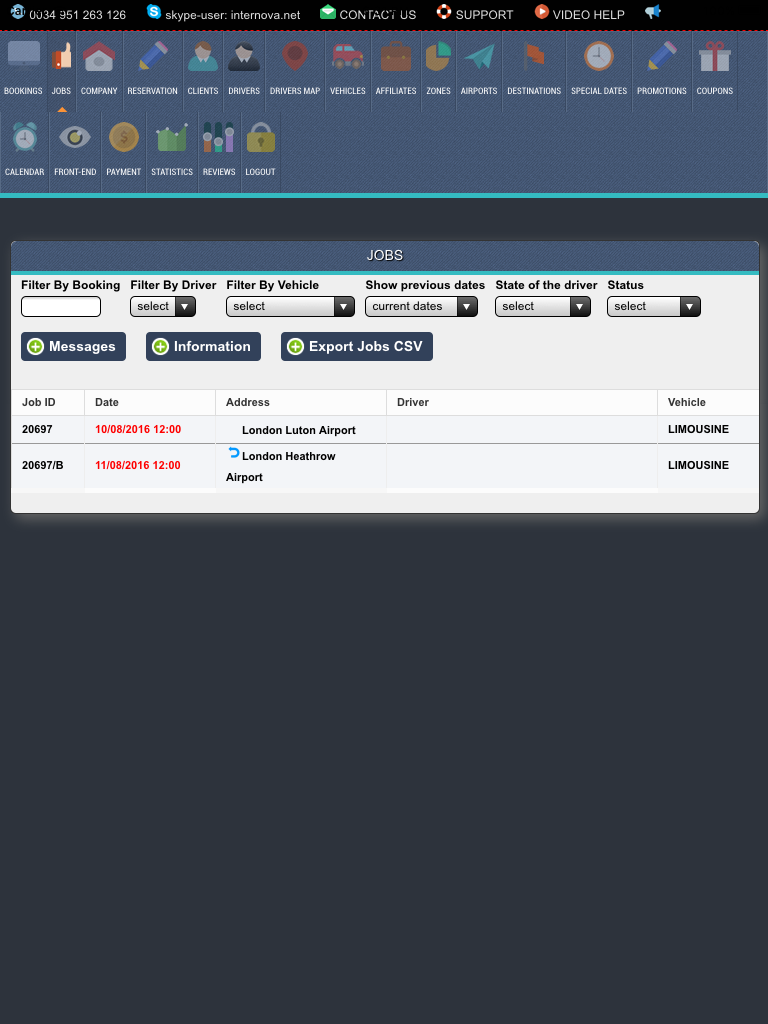 Admin Panel App