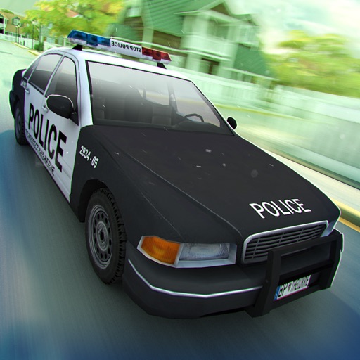 Extreme Police Car Games . Racer in Zombie City Free Icon