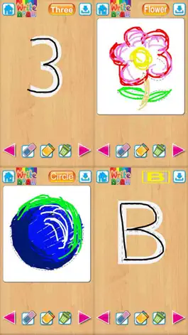 Game screenshot Write Draw Free - Learning Writing, Drawing, Fill Color & Words apk