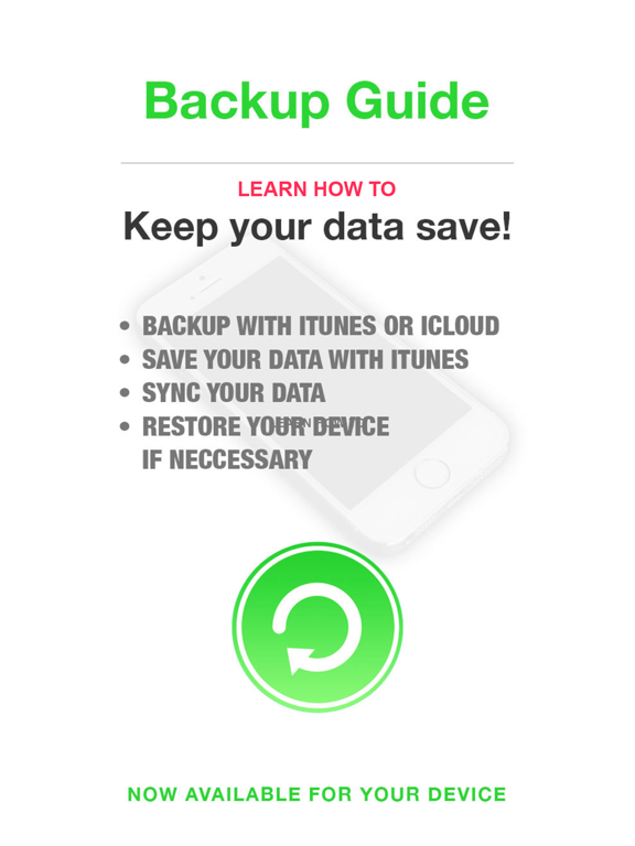 Backup Guide for iPhone & iTunes - Learn how to transfer & recover your data & sms