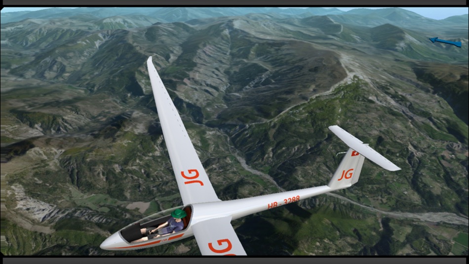 #2. Xtreme Soaring 3D - II - Sailplane Simulator (iOS) Podle: PNTK, Inc.