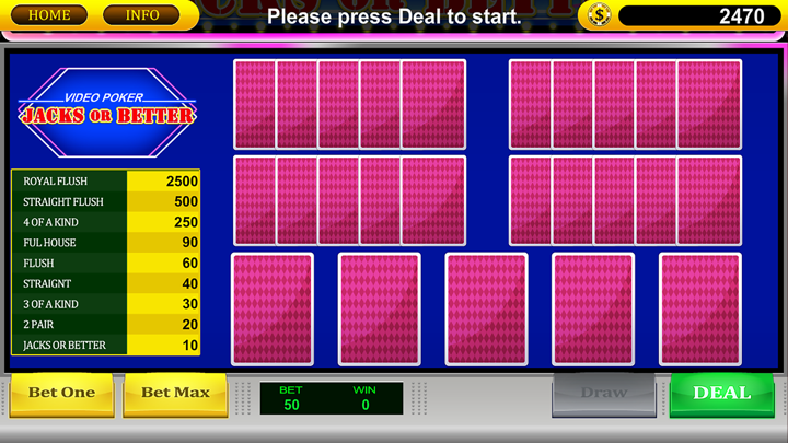 Screenshot #2 pour Video Poker Casino TV