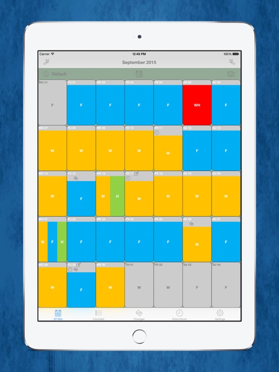 Screenshot #4 pour Shift Cal - CuadraTurnos PRO