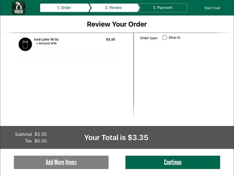 Ordering Kiosk screenshot 4